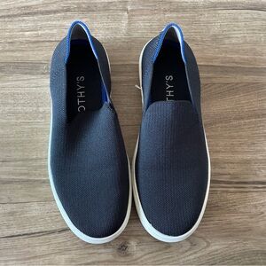 Rothy’s navy blue slip on shoes sneakers size 7.5